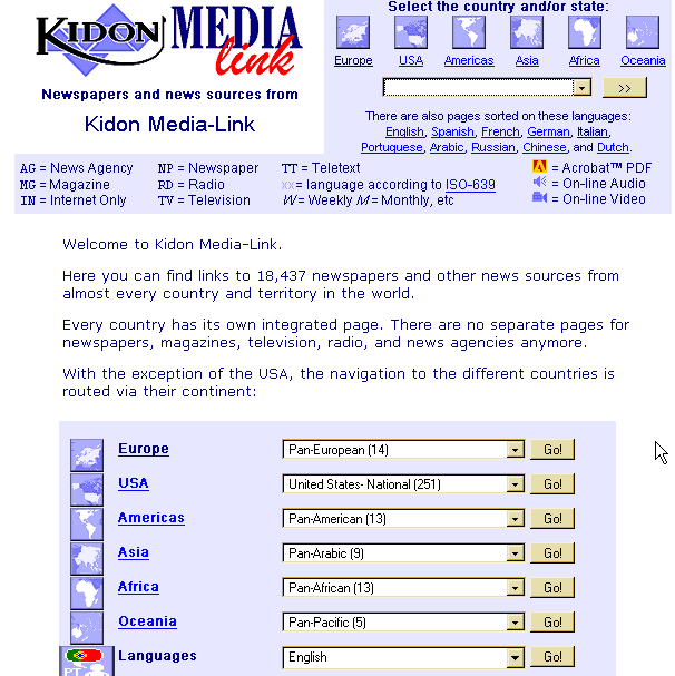 Kidon Media-Link Home Page