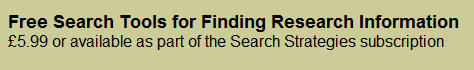 Free Search Tools for Finding Research Information