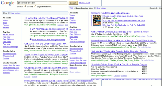 Google More Shopping
