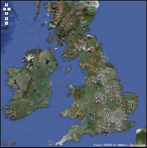 uksnow tweets map