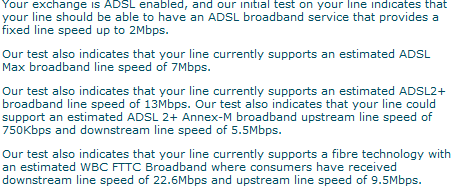 BT Broadband Checker