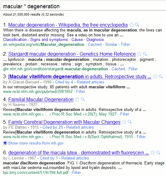 Macular degeneration asterisk search Macular degeneration asterisk search