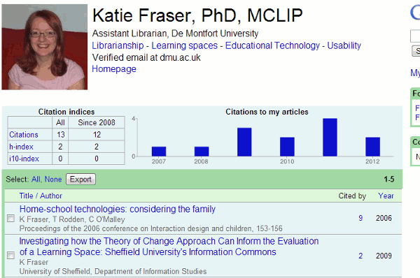 Katie Fraser author profile