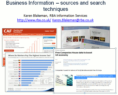 Business Information - sources and search techniques